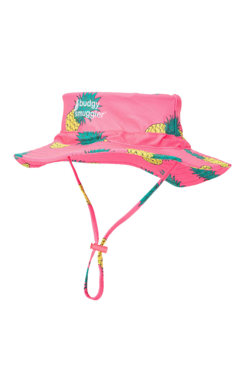 Kids Sun Protection hat UPF 50+ Wide Brim Sun Hat Blue Safari style With Tag