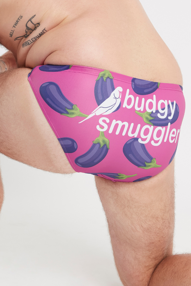 Eggplant 2025 swim trunks