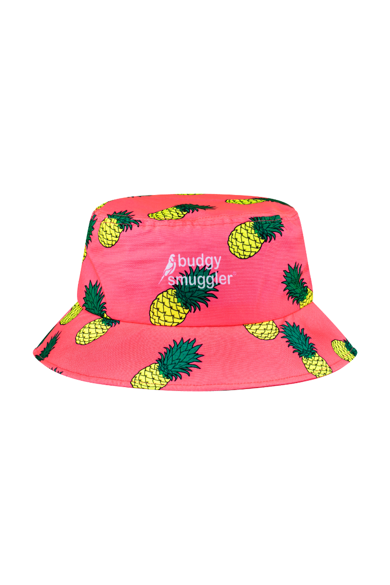 ACCESSORIES PINK PINEAPPLE BUCKET HAT BUDGY SMUGGLER AU