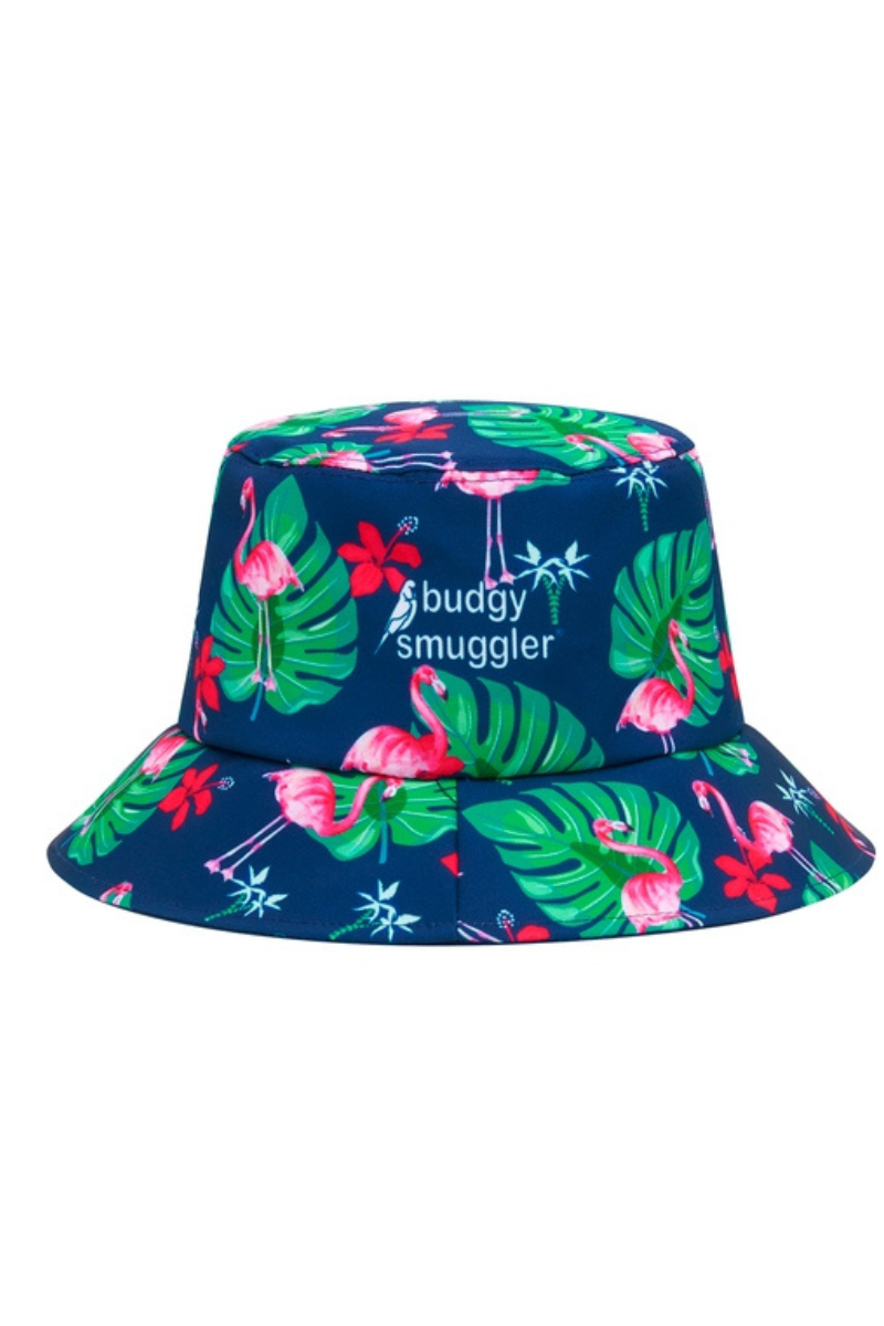 Bucket Hat in Flamingos