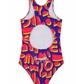 Girls One Piece in Hectic Geometric