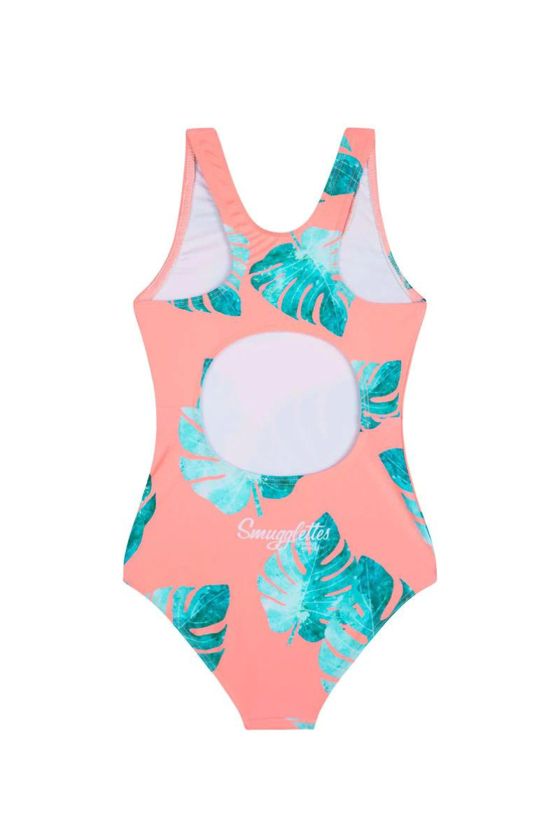 Girls One Piece in Peach Perfect