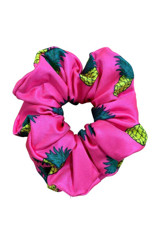Scrunchie in Pink Fineapple