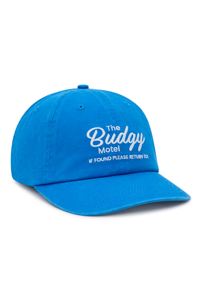 Dad Cap in Budgy Motel