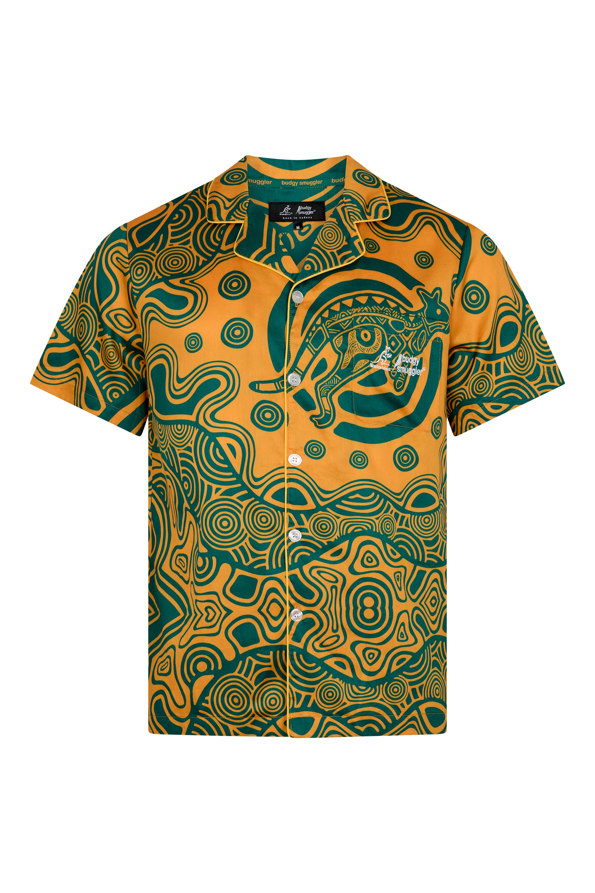 Adults Pyjama Set in Indigenous Wallabies