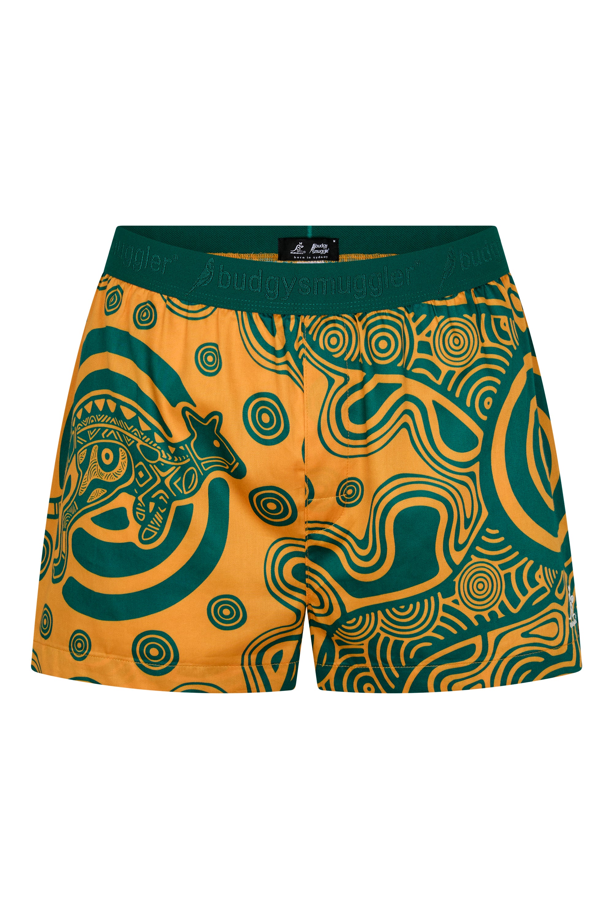 Adults Pyjama Set in Indigenous Wallabies