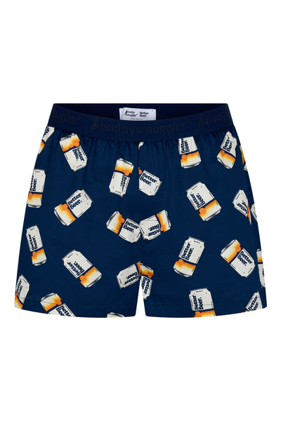 Pyjama Bottoms in Better Beers Cans