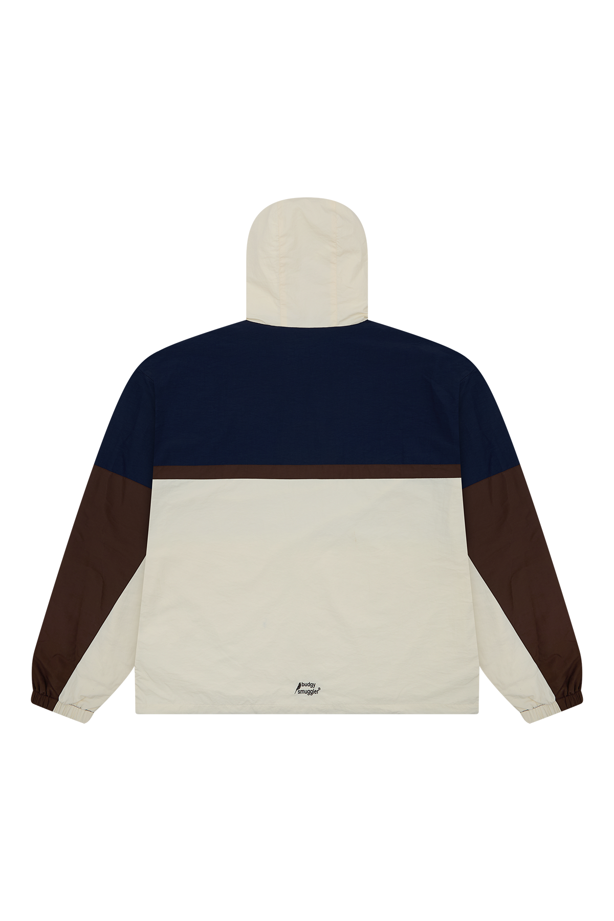 Quarter Zip Anorak Jacket in Driftwood