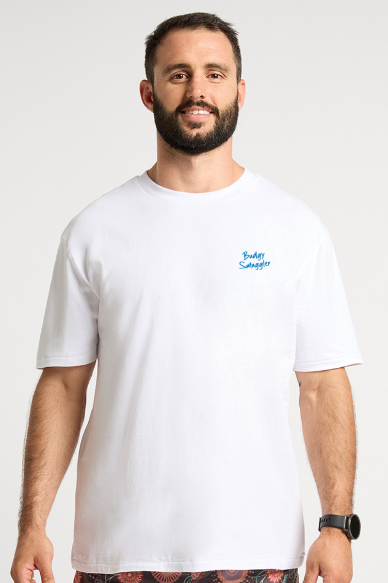 White Tee with Out of Office