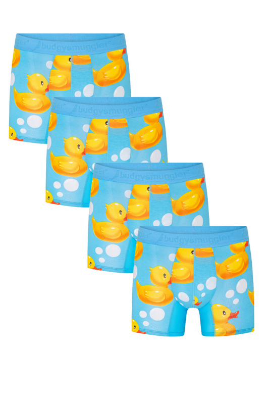 4 Pack Bundle of Premium Underwear (2.0) in Rubber Ducks Bundle