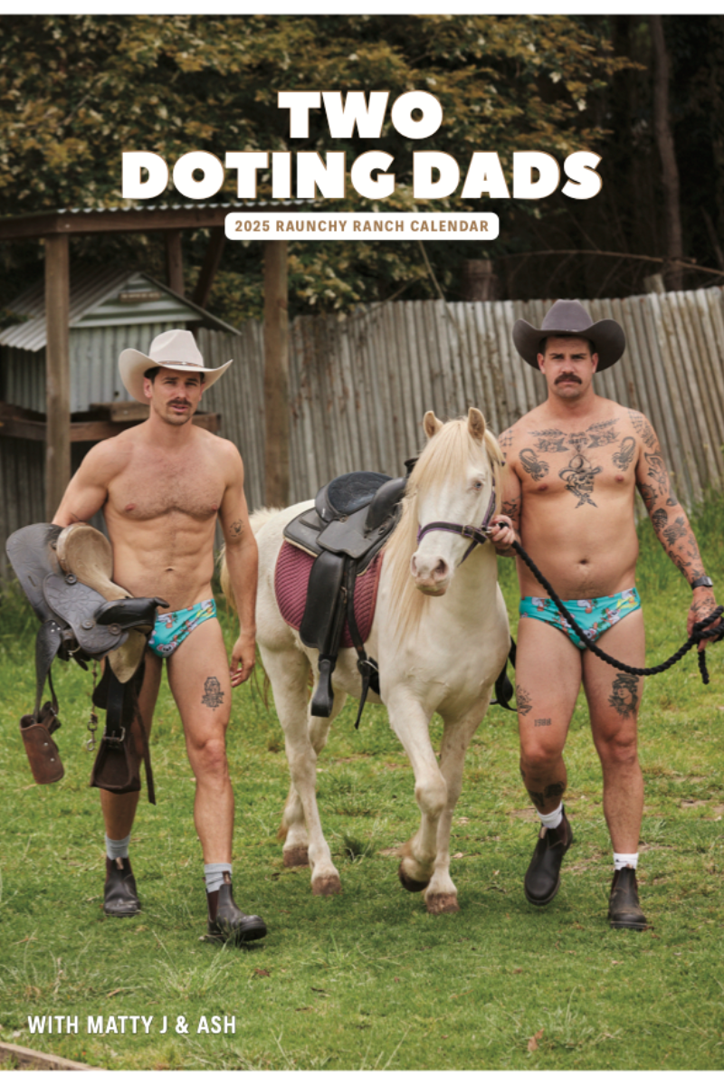 Two Doting Dads 2025 Raunchy Ranch Calendar | Pre-order