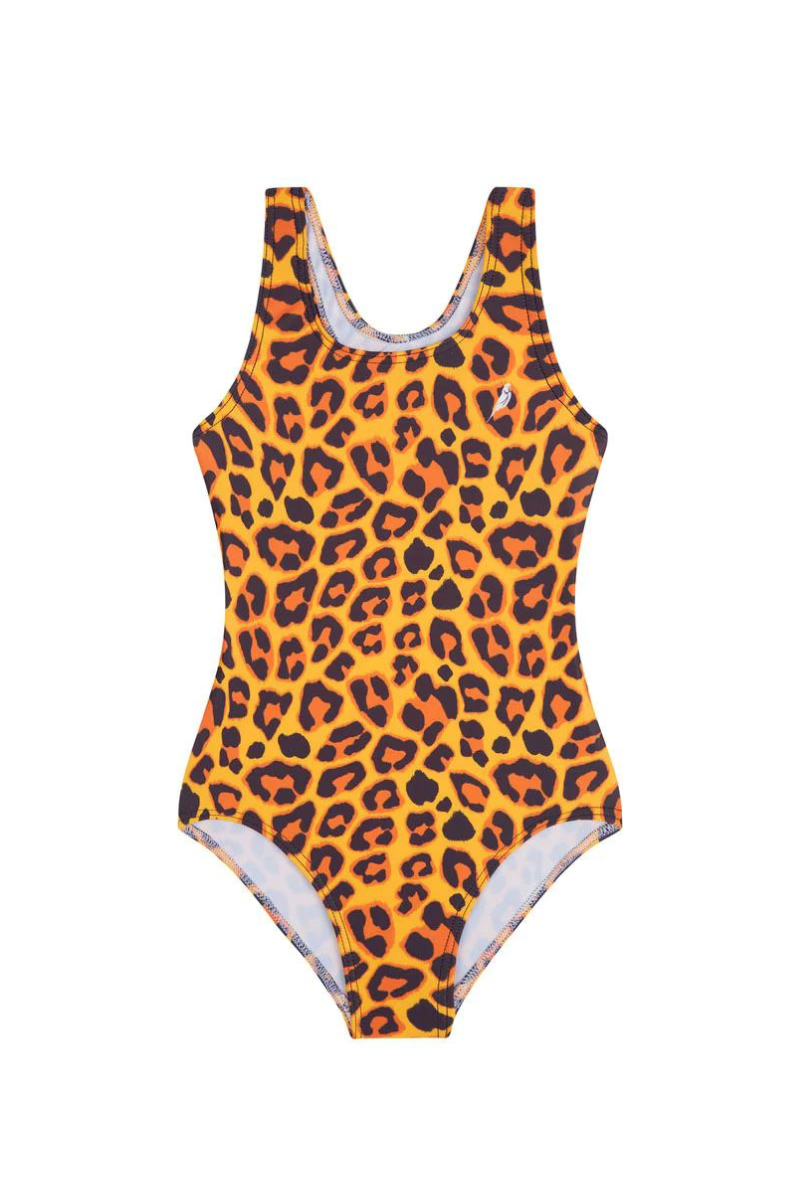 GIRLS SWIMWEAR | LEOPARD DESIGN ONE PIECE | BUDGY SMUGGLER AU – Budgy ...