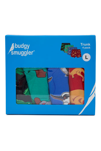 Mixed 4 Pack in Aussie Animals Underwear (2.0)