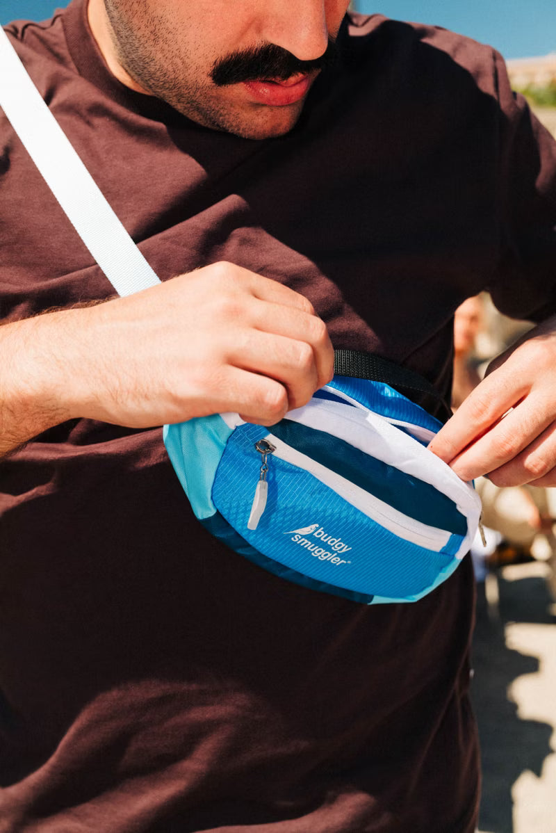 Unisex Blue Bum Bag 