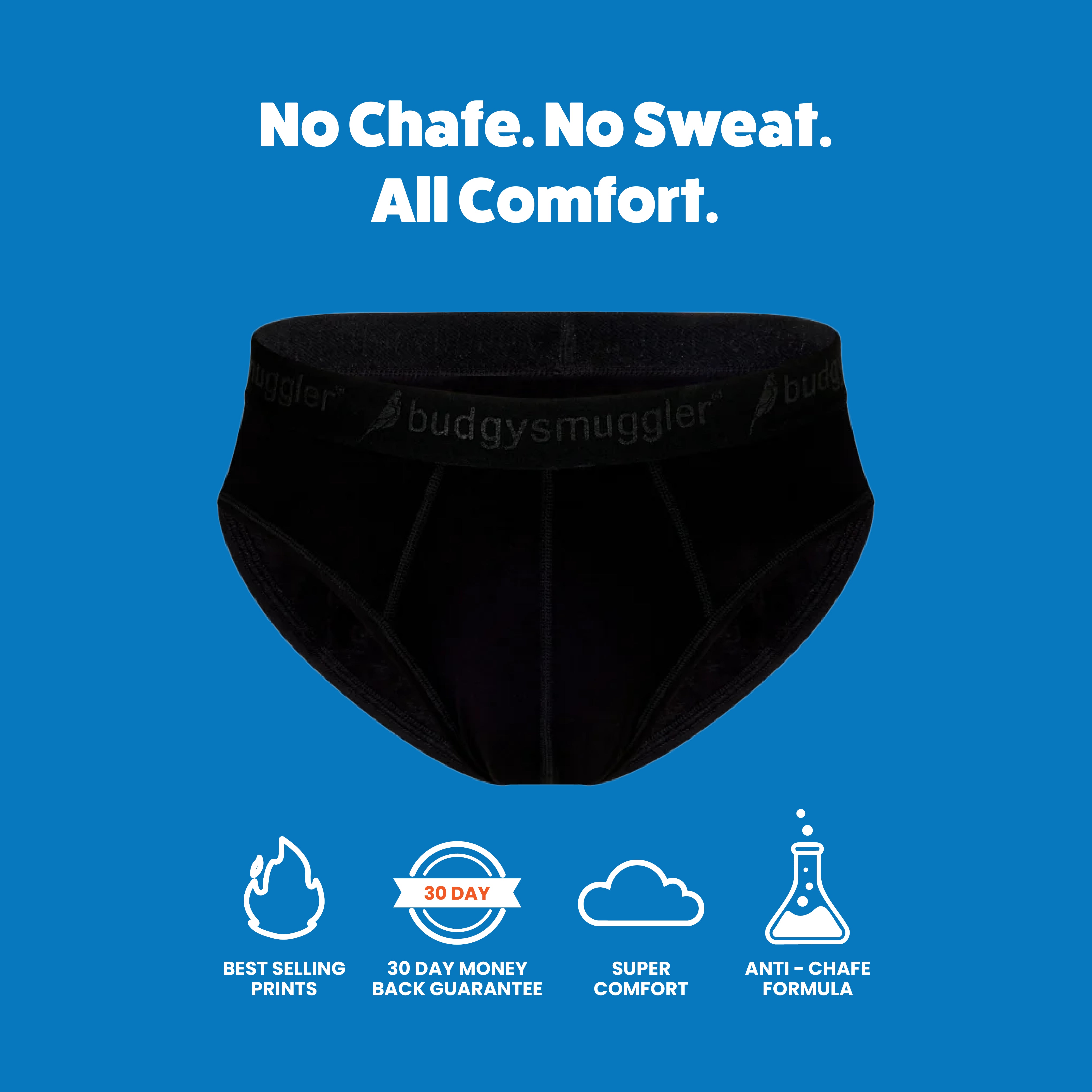 Men's Underwear Briefs in Black
