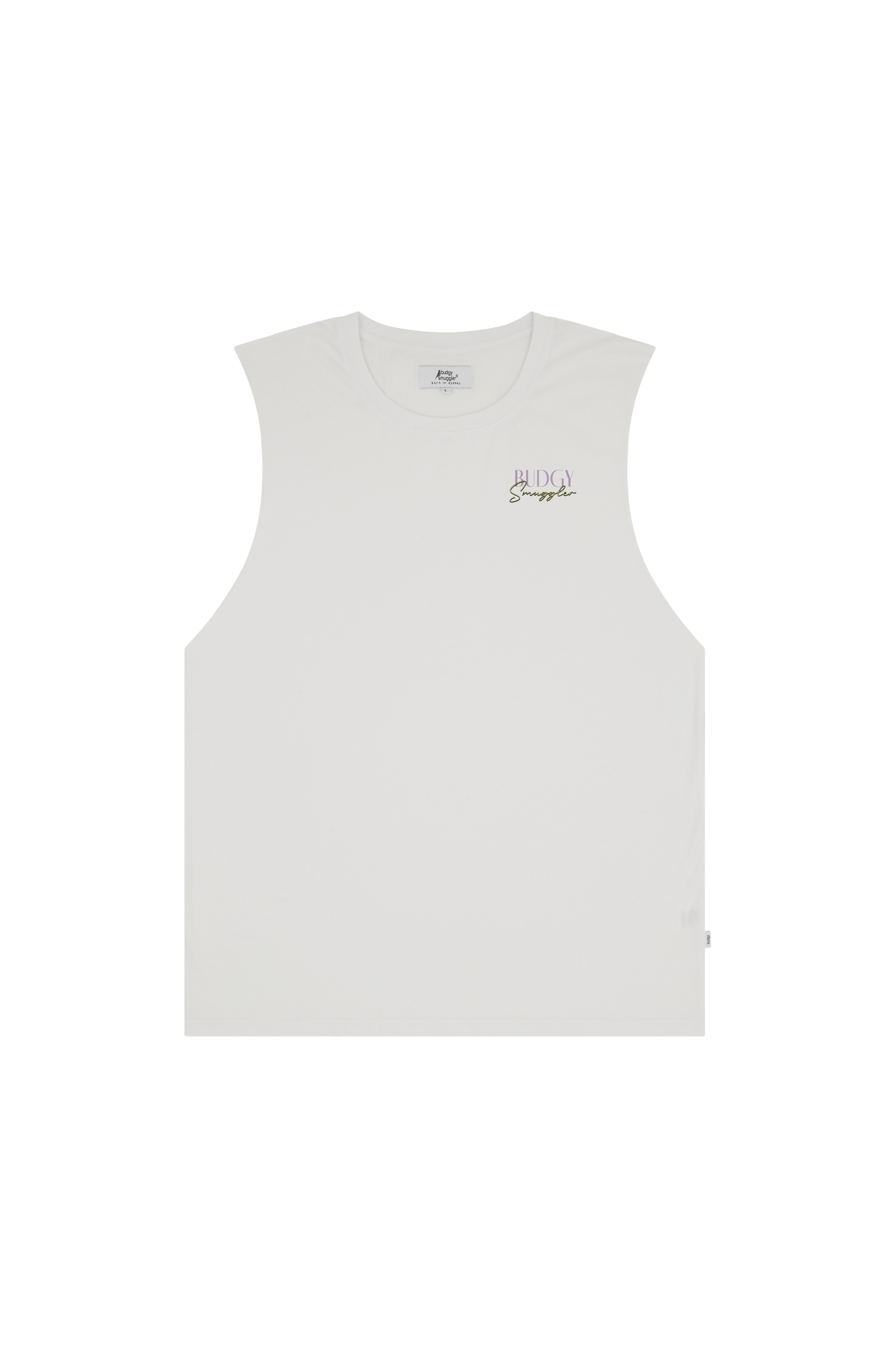 White Singlet with Kangaroo Jetski
