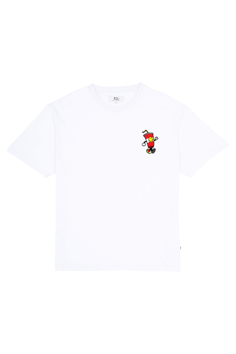 White Tee with Smiley World 1