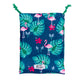 Double Sided Towel in Flamingo | Large Logo