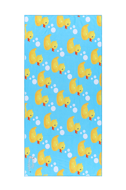 Double Sided Towel in Rubber Duck | Small Logo