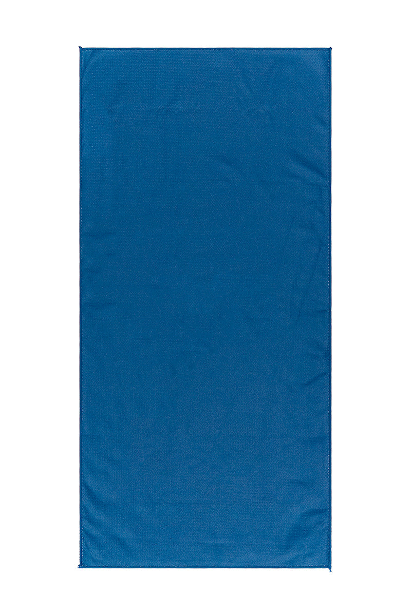 Double Sided Towel in Flamingo | Small Logo