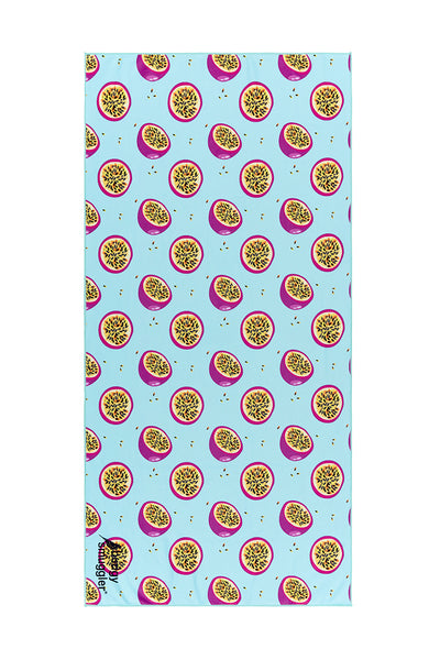 Double Sided Towel in Passionfruit | Small Logo