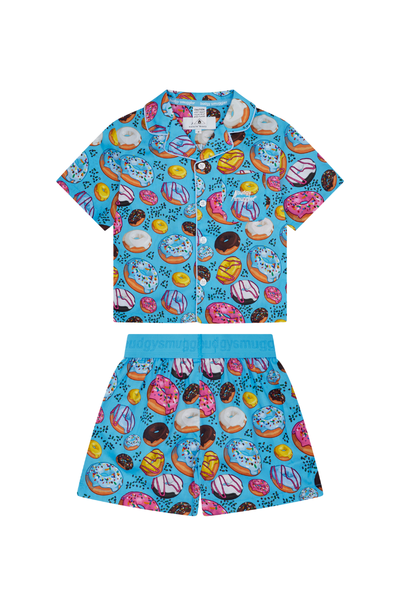 Kids Pyjama Set in Donuts 2.0