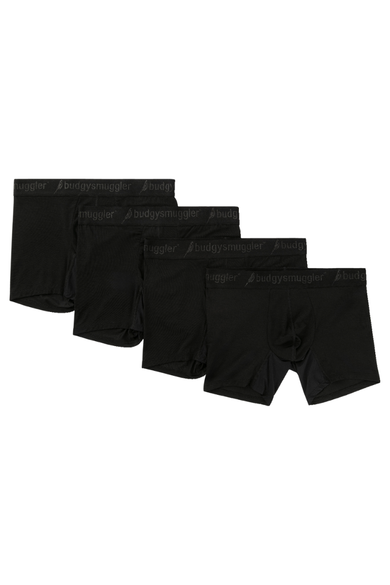 Mixed 4 Pack in Black Premium Underwear (2.0)