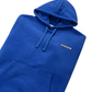 Hoodie in Bright Blue Badge