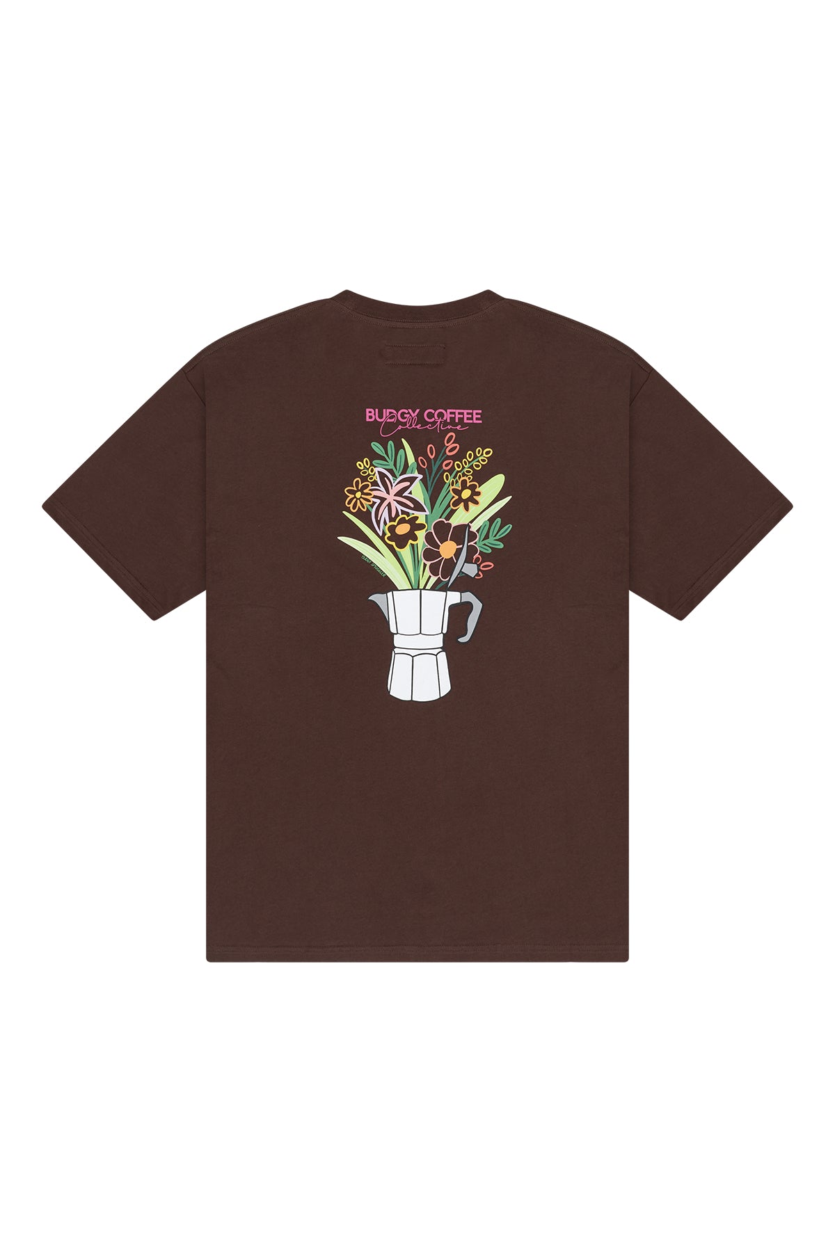 Lightweight Brown Tee in Coffee Collective