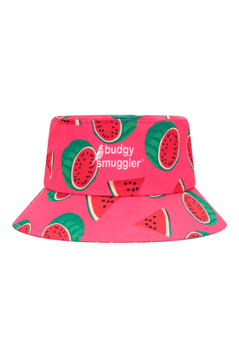 Mens Swim, Towel and Bucket Hat Bundle in Watermelon