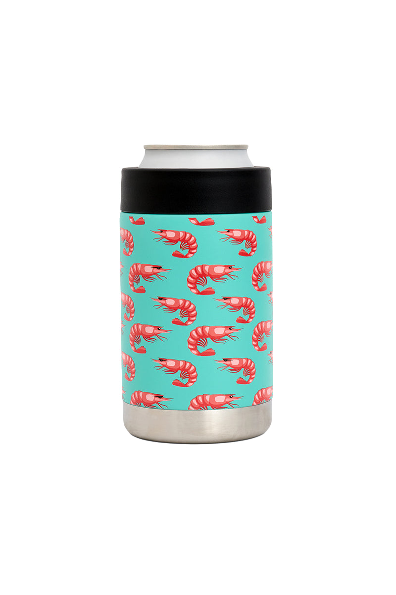 Premium Insulated Can Cooler in Prawns