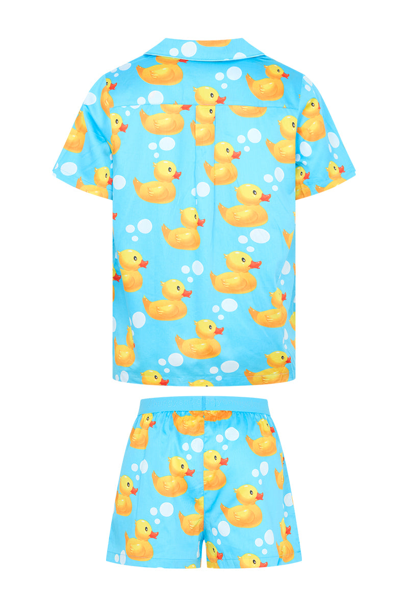 Men's Pyjama Set in Rubber Ducks