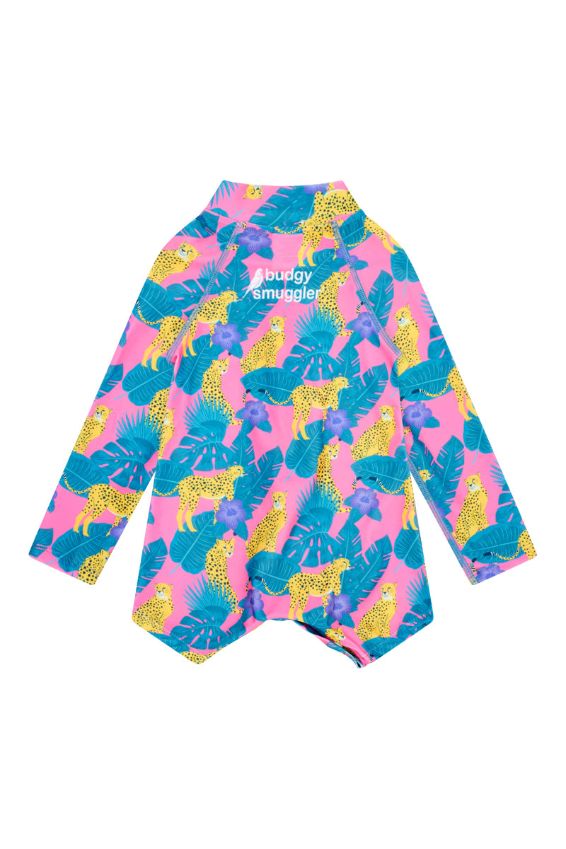 Kids Onesie Swim Bundle in Cheeky Cheetahs UPF 50+