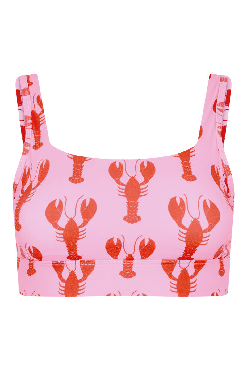 Sports Bra 2.0 in Lobsters