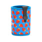 Stubby Holder in Blue Strawberries