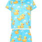 Women's Pyjama Set in Rubber Ducks