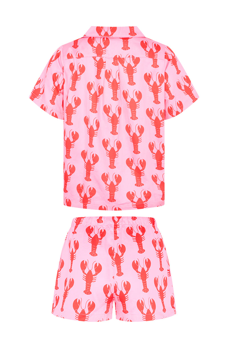 Women's Pyjama Set in Lobsters