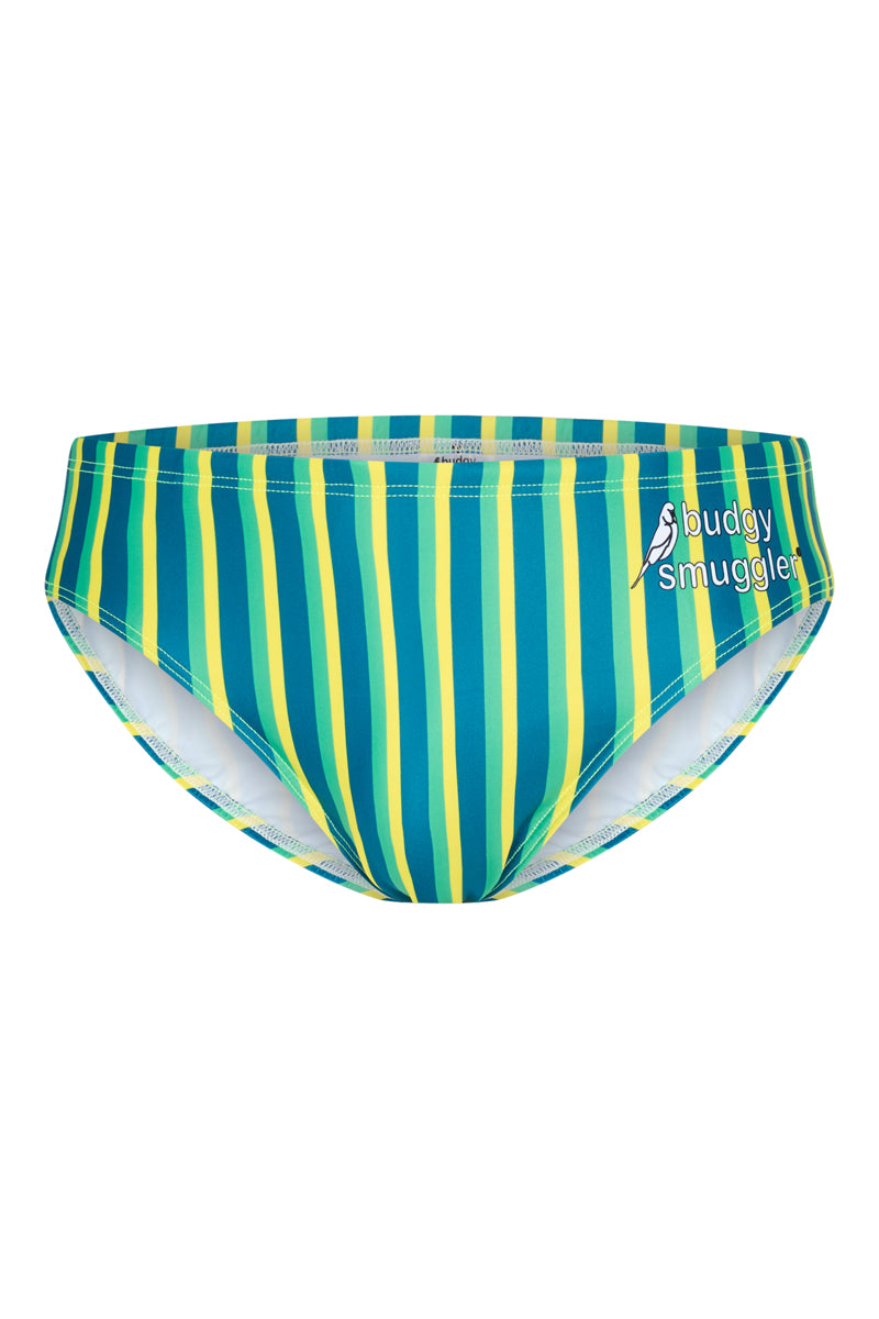 Riviera Green Stripe