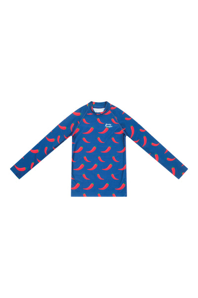Chilli Willies Kids Long Sleeve Rash Vest