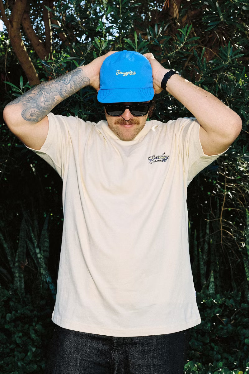 Heavyweight Cream Tee in Swingers Club