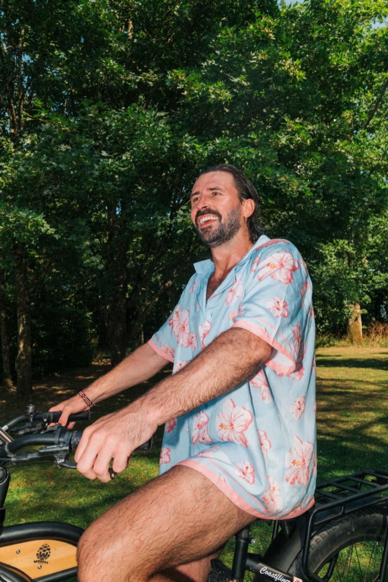 Party Shirt in Maui Flowie