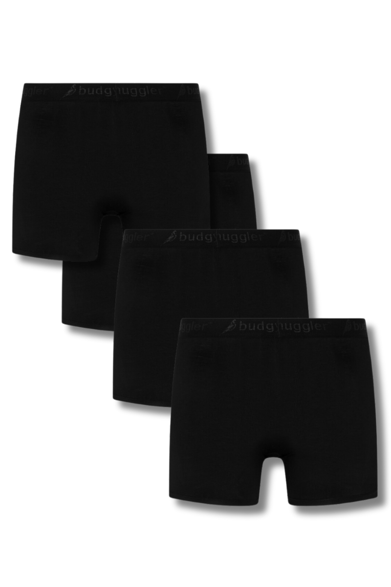 4 Pack Bundle of Premium Underwear (2.0) in Black