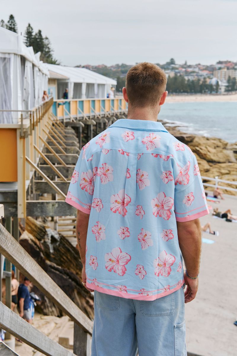 Party Shirt in Maui Flowie