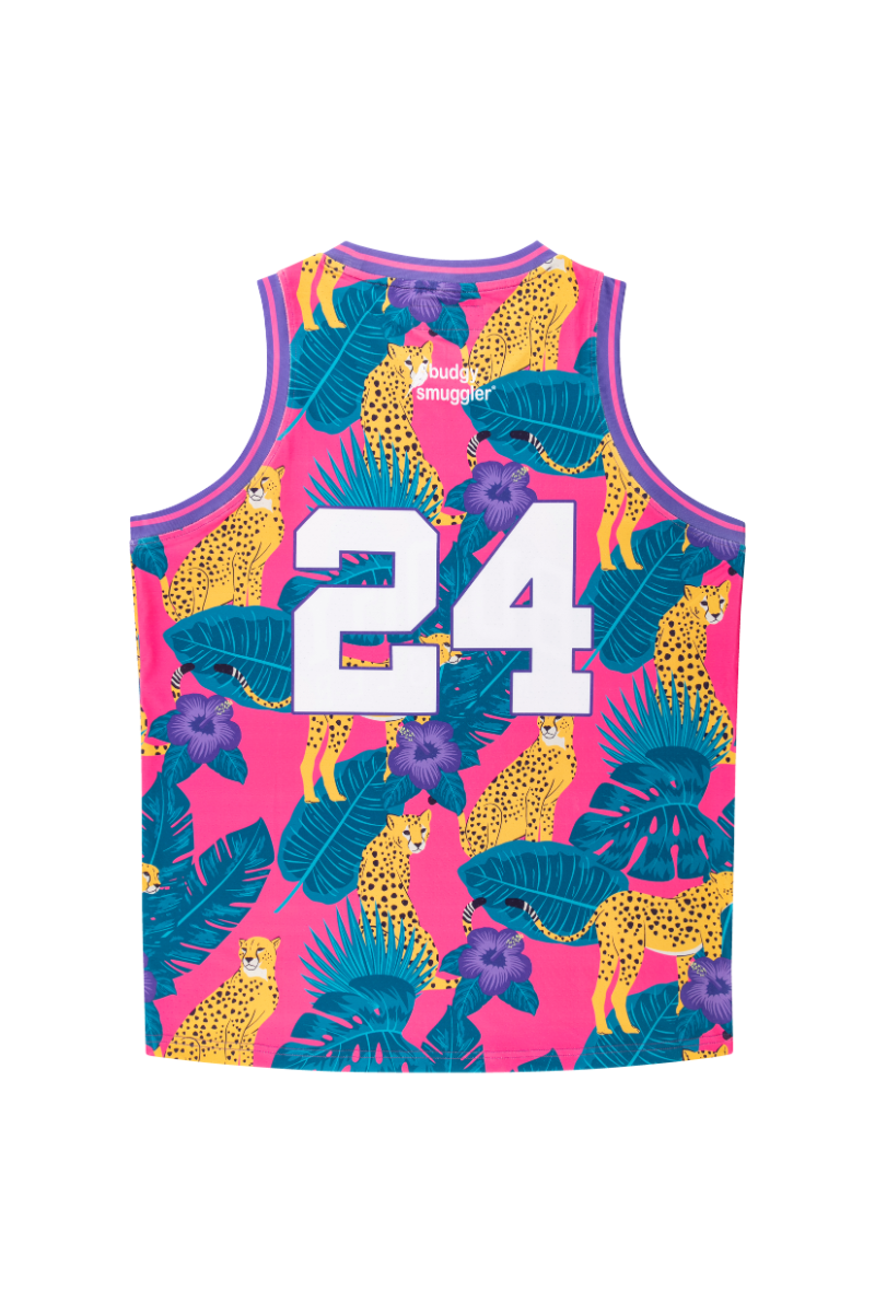 Basketball Singlet in Cheeky Cheetahs