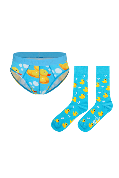 Rubber Ducks Underwear Briefs & Ducks Socks