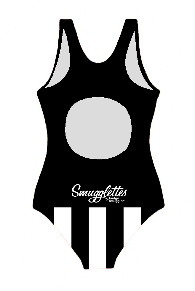 Girls One Piece in Collingwood Magpies 2002 | Made to Order