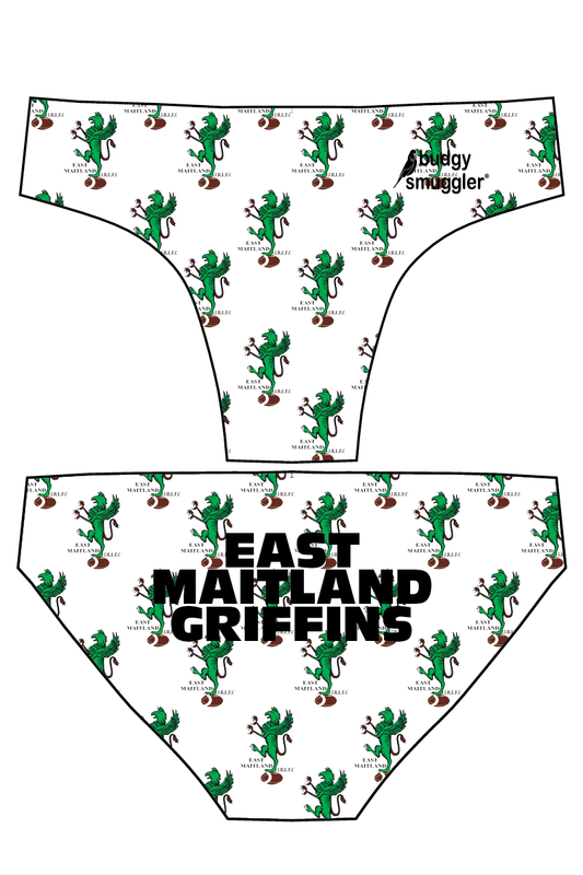 East Maitland Griffins JRLFC Boys White  | Made To Order