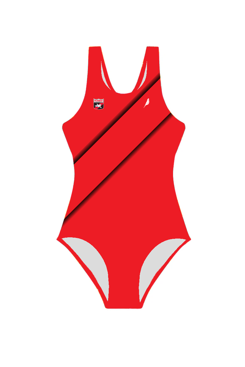 Girls One Piece in Essendon Bombers 2002 | Made to Order