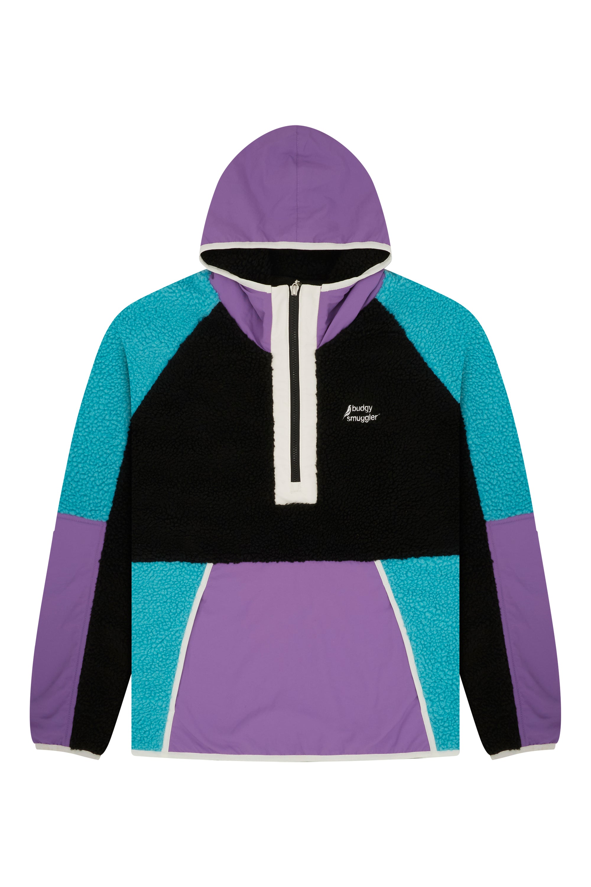 Retro Polar Fleece in Violet Voltage