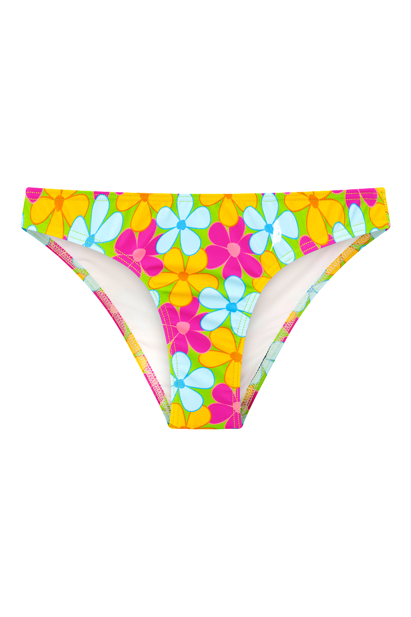 Shelly Bottom in Fluro Flowers